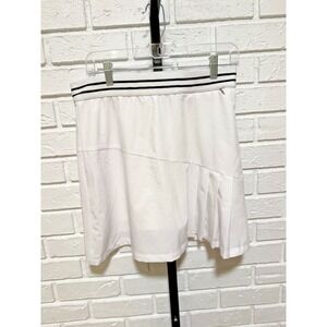 Daily Sports White Tennis Golf Skort  8 EU 38 Pleated Athletic Skirt Tenniscore